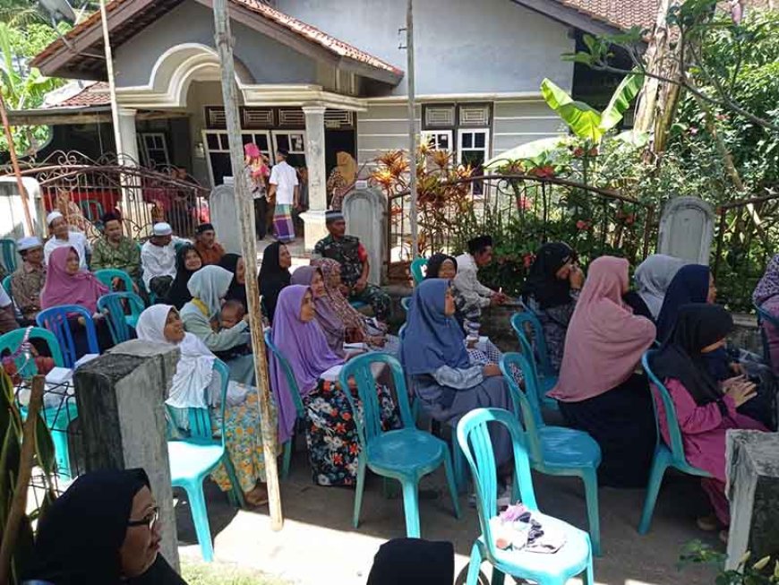 Babinsa Hadiri Pengajian Akhirussanah TPQ An-Nur di Desa Dawuhan Kecamatan Madukara