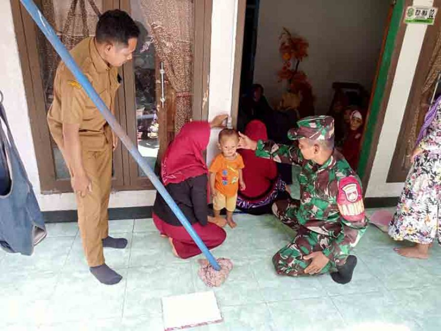 Kegiatan Posyandu di Desa Gununggiana untuk Mencegah Stunting