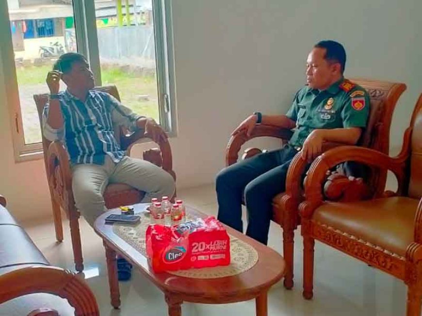 Dengan Komsos Komandan Koramil dan Babinsanya Terus Meningkatkan Kemanunggalan TNI dengan Rakyat