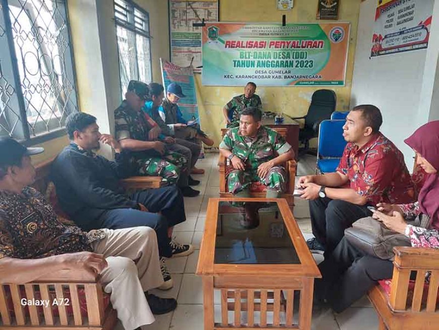 Peninjauan dan Pengidentifikasi Lokasi TMMD Desa Gumelar Tahun 2024