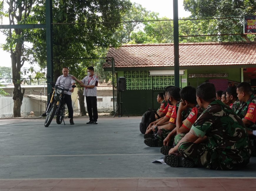 Babinsa Kodim Tegal Terima Sosialisasi penggunaan Kendaraan Dinas Baru