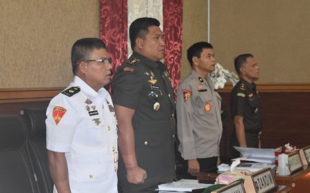 Dandim 0712 Tegal Hadiri Rapat Paripurna DPRD Kota Tegal