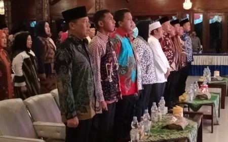 Kasdim Tegal Hadiri Malam Tasyakuran Hari Jadi Kota Tegal Ke-443 Tahun 2023