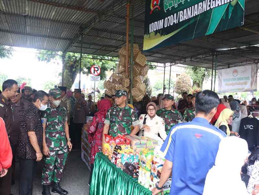 Kodim 0704 Banjarnegara juga turut berpartisipasi dengan membuka stand sendiri