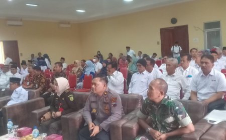 Danramil Suradadi Hadiri Pelantikan Dewan Kehormatan Dan Pengurus PMI Kabupaten Tegal Masa Bhakti 2023-2028