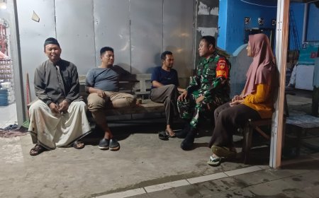 Keakraban Babinsa Kodim Tegal Dan Warganya,Tumbuhkan Kekompakan Serta Kemanunggalan