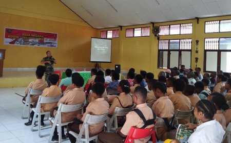 Bangkitkan Nasionalisme Kodim Jayapura Gelar Seminar Bela Negara