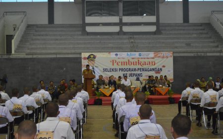 Kasdim Tegal Hadiri Pembukaan Seleksi Program Pemagangan ke Jepang