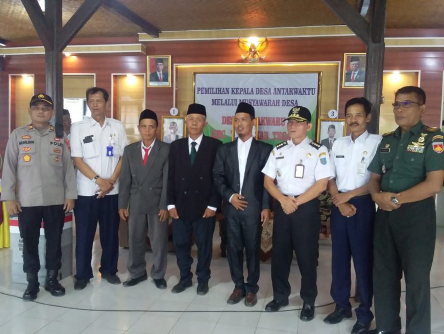 Danramil Tarub Hadiri Pemilihan Kepala Desa PAW Bulakwaru