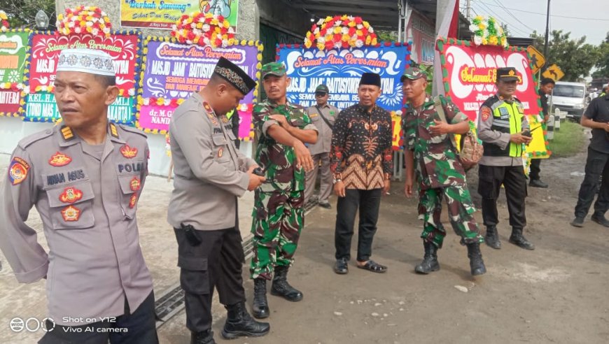 Danramil Slawi Hadiri Peresmian Masjid Baitus Syukri Wa Royyan
