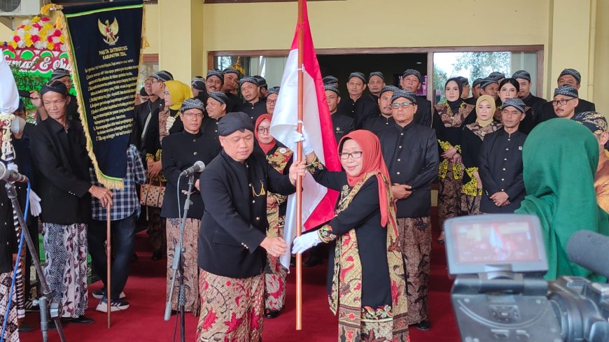 Dandim Tegal Hadiri Kirab Hari Jadi Kabupaten Tegal Ke-442 Tahun 2023
