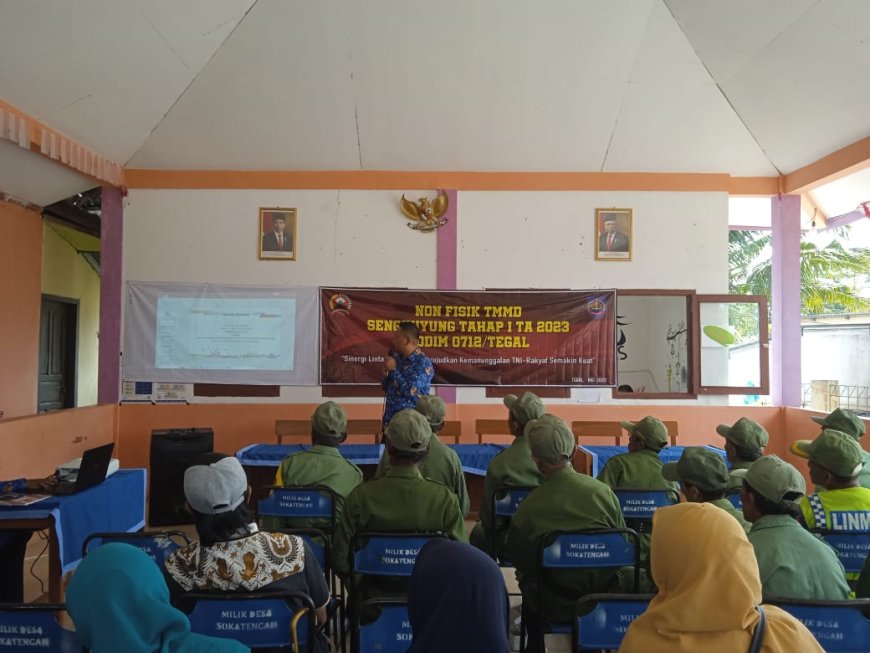Penyuluhan Stunting Warnai TMMD Non Fisik Di Desa Sokatengah Kec. Bumijawa