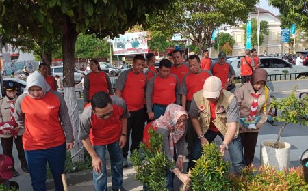 Kasdim Tegal Hadiri Peringatan Hari Lingkungan Hidup Sedunia Ke-51 Tingkat Kota Tegal Tahun 2023