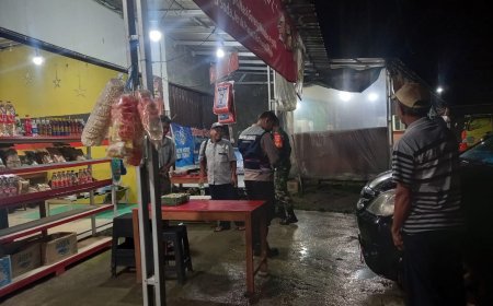 Babinsa Kodim 0712 Tegal Melaksanakan Patroli Wilayah