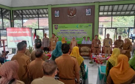 Rembuk Stunting Dan Launching Rames Seceting Dalam Rangka Percepatan Penurunan Stunting Di Kab Tegal