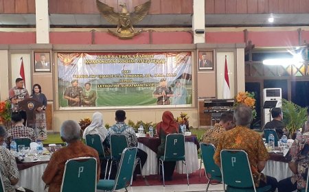 Lepas Sambut Komandan Kodim 0712 Tegal