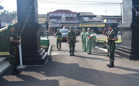 Kodim Tegal Gelar Acara Tradisi Lepas Sambut Komandan Kodim
