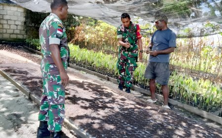 Babinsa Memberikan Motivasi dan semangat  Kepada Warga Binaan