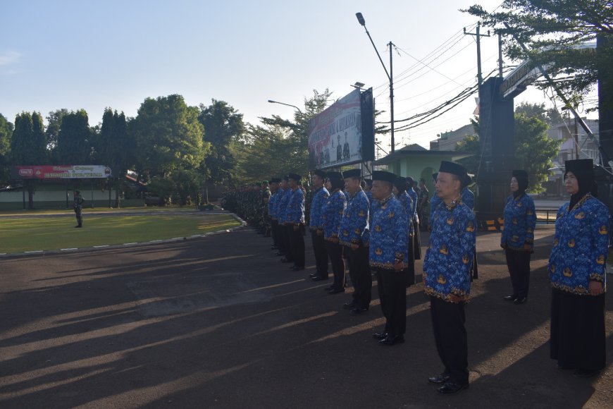 Kodim Tegal Gelar Upacara Peringatan Hari Lahir Pancasila Tahun 2023