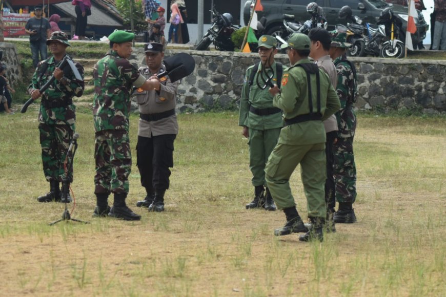 Kasdim Tegal Pimpin Upacara Penutupan TMMD Sengkuyung  Tahap I 2023 Di Wilayah Kabupaten Tegal