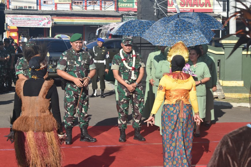 Kunjungan Kerja Panglima Kodam IV Diponegoro Di Kodim 0712 Tegal