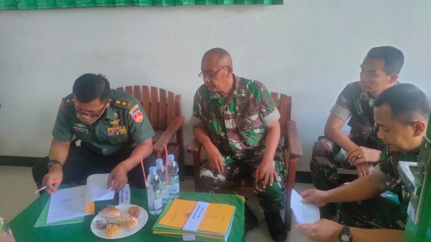 Tim Dalprog Kodam IV Diponegoro Kunjungi Kodim 0712 Tegal