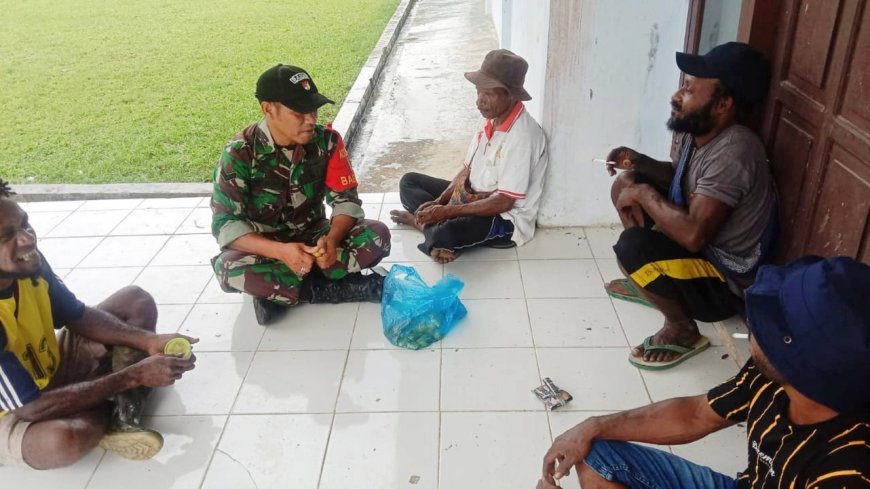 Komunikasi Sosial Babinsa Di Wilayah Binaan Jalin Keakraban Dan Kebersamaan