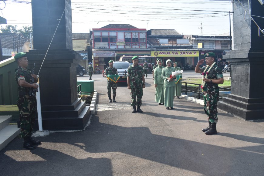 Kodim Tegal Gelar Acara Tradisi Lepas Sambut Komandan Kodim