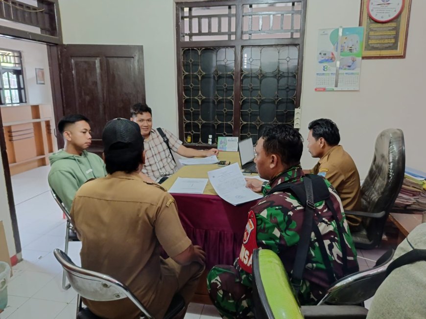 Update Data Teritorial, Babinsa Tarub Lakukan Puldatater