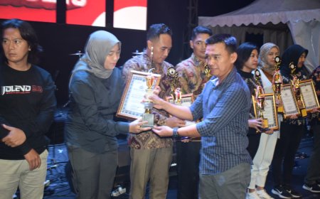 Dandim Tegal Hadiri Konser Musik Dan Bazar Kuliner Bhayangkara Festival 2023
