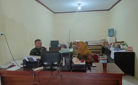 Babinsa Tarub Laksanakan Puldatater Desa Karangjati