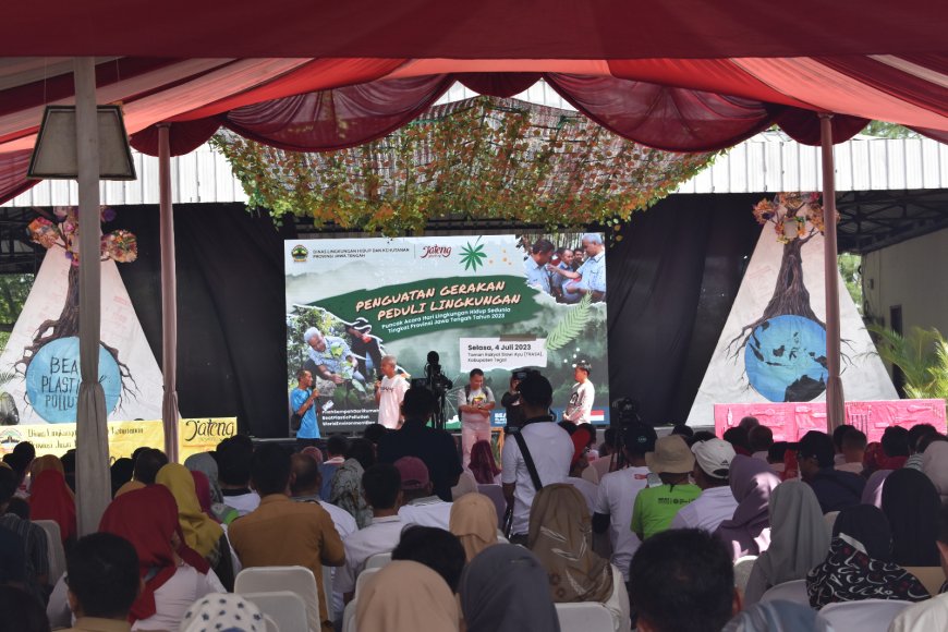Dandim Tegal Hadiri Puncak Hari Peringatan Lingkungan Hidup Se-Dunia Tingkat Provinsi Jawa Tengah Tahun 2023