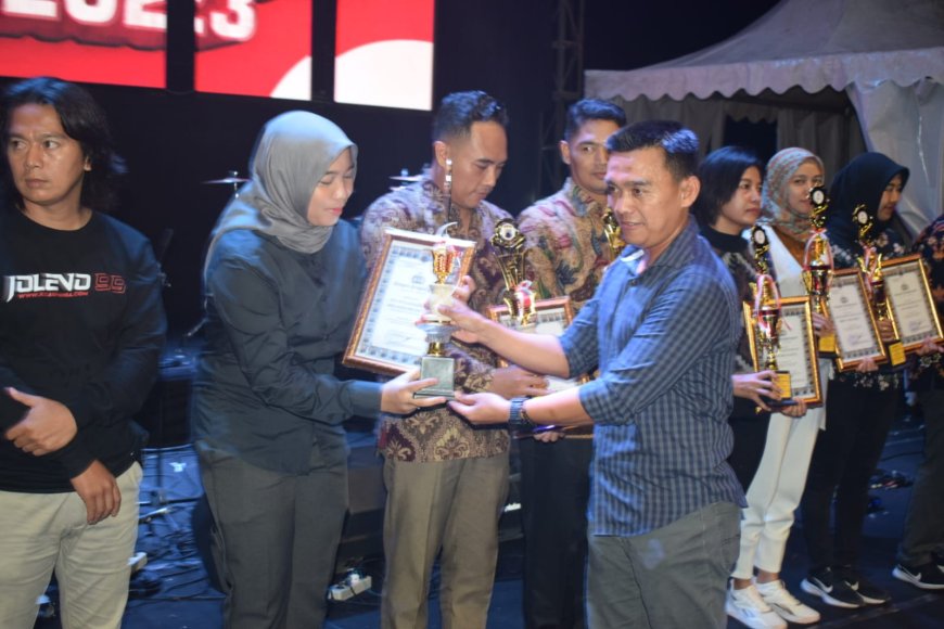 Dandim Tegal Hadiri Konser Musik Dan Bazar Kuliner Bhayangkara Festival 2023