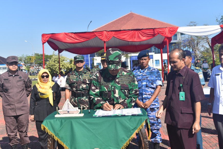 Pembukaan TMMD Sengkuyung Tahap II Tahun 2023 Kodim 0712 Tegal
