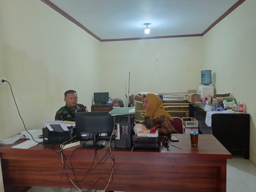 Babinsa Tarub Laksanakan Puldatater Desa Karangjati