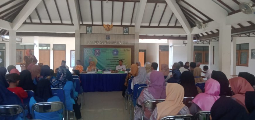 Babinsa Tegal Dampingi Rapat Penurunan Percepatan Stunting