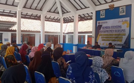 Danramil Tegal Barat Kodim 0712 Tegal Hadiri Rembuk Penanganan Penurunan Angka Stunting