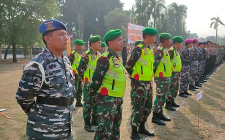 Kodim 0712 Tegal Ikuti Apel Kesiapsiagaan Menghadapi Dampak Bencana Alam