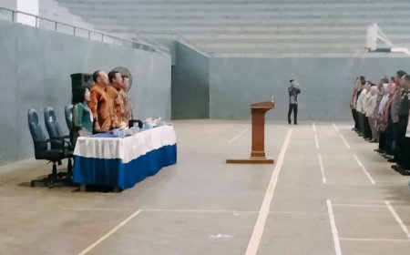 Kasdim Tegal Hadiri Rapat Koordinasi Persiapan Konser Putih Abu-Abu Pada Tanggal 17 Agustus 2023