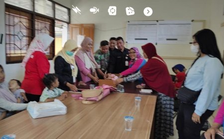 Babinsa Kodim 0712 Tegal Dampingi Kegiatan Pendataan Ulang Anak Stunting Di Wilayah Binaan
