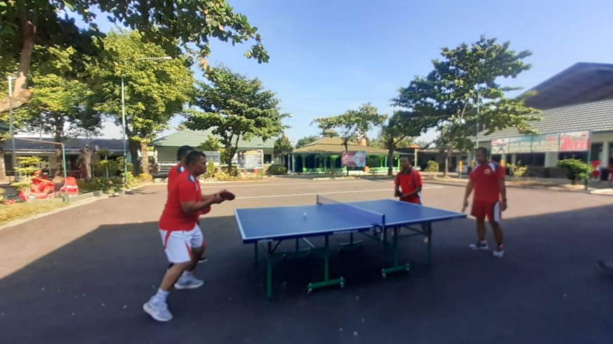 Jaga Kebugaran, Kodim 0712 Tegal Gelar Olahraga Bersama