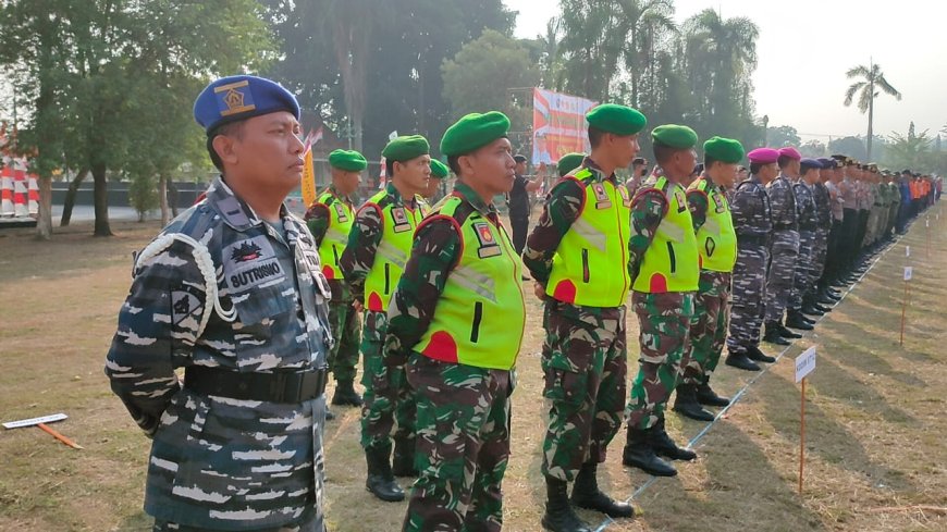 Kodim 0712 Tegal Ikuti Apel Kesiapsiagaan Menghadapi Dampak Bencana Alam