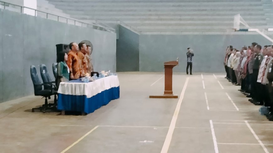 Kasdim Tegal Hadiri Rapat Koordinasi Persiapan Konser Putih Abu-Abu Pada Tanggal 17 Agustus 2023