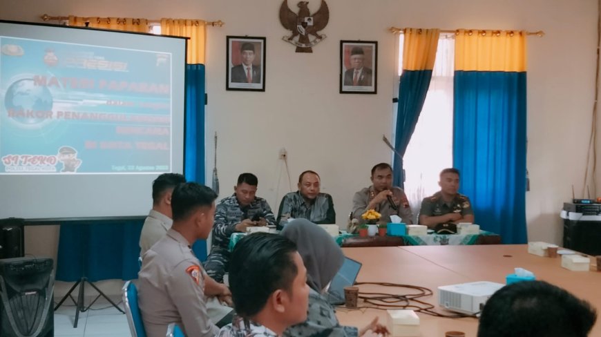 Rakor Pembentukan Tim Penanganan  Kebakaran Hutan dan Lahan di Kota Tegal