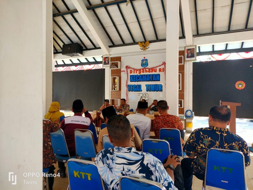 Danramil Tegal Timur Hadiri Rapat Persiapan Estafet Tunas kelapa Tahun 2023
