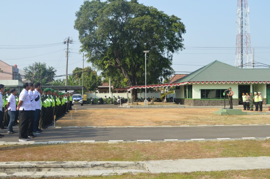 Apel Gabungan Dalam Rangka Pengamanan VVIP Kunker Presiden Republik Indonesia