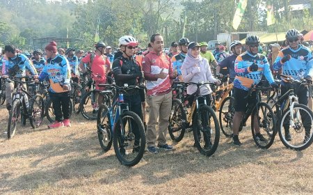 Dandim Tegal Goes Bareng Ke-3 dan GMC Dalam Rangka Memeriahkan Hut Olahraga Nasional Tahun 2023