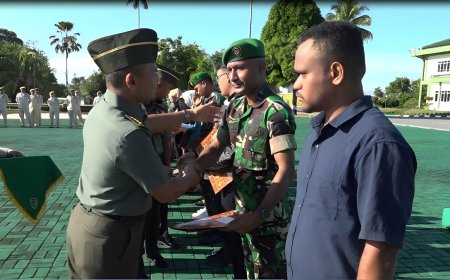 Ikuti Lomba Konten Kreator Anggota Kodim Jayapura Raih Penghargaan
