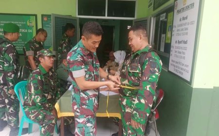 Klinik Kartika 04/Bna Berupaya Meningkatkan Kesehatan Anggota Militer Banjarnegara