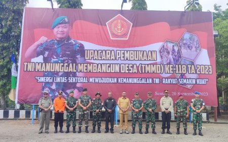 Kabupaten Jayapura Terpilih Sebagai Tempat Pelaksanaan TMMD Pj Bupati Jayapura Apresiasi TNI